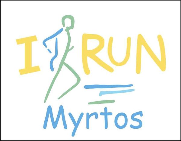 I run Myrtos 2023 - 12km